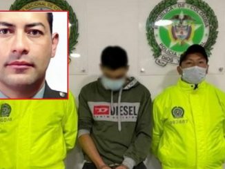 Cogieron a presunto homicida de un capitán de la Policía durante protestas 1 Cogieron a presunto homicida de un capitán de la Policía