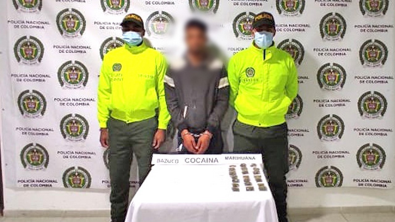 Lo cogieron en Ciudad Bolívar con estupefacientes