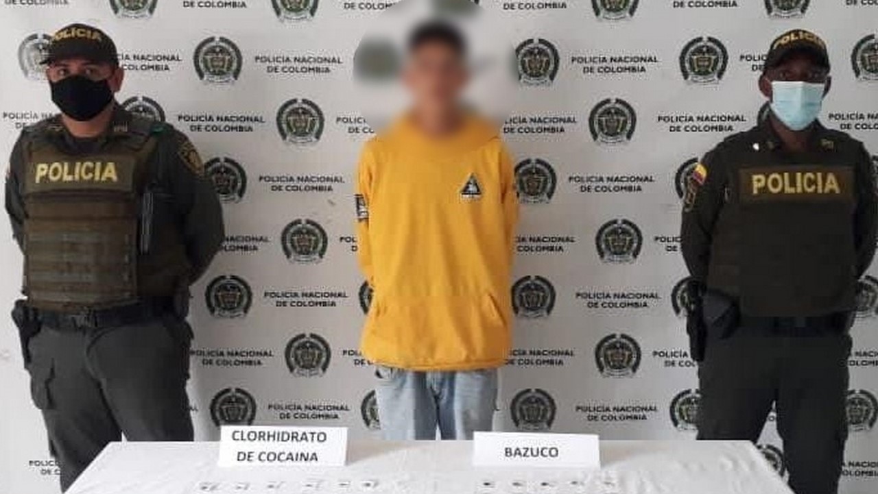 Lo cogieron en el barrio Guanteros de Sonsón con clorhidrato de coca y bazuco 1 Lo cogieron en Sonsón con clorhidrato de coca y bazuco
