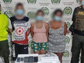 Les hicieron un allanamiento en El Bagre y los cogieron con un revólver calibre 38 1 Capturados en El Bagre cuando les encontraron un revólver