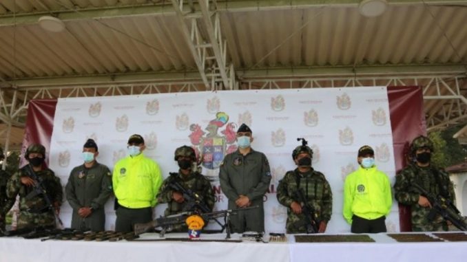 Dieron de baja a dos presuntos integrantes del GAO-r Carlos Patiño Dieron de baja a dos presuntos integrantes del GAO-r Carlos Patiño