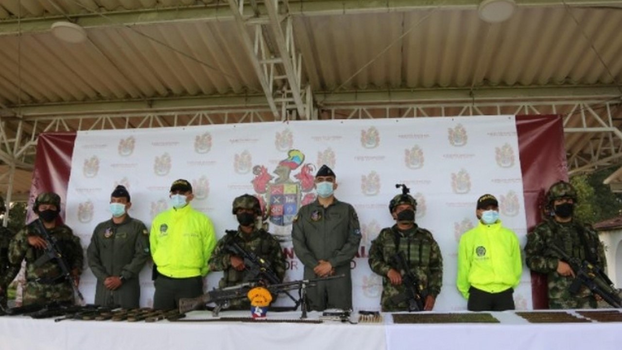 Dieron de baja a dos presuntos integrantes del GAO-r Carlos Patiño