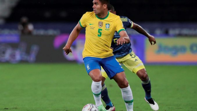 El jugador Casemiro, de Brasil, en una fotografía de archivo. EFE/Andre Coelho Casemiro