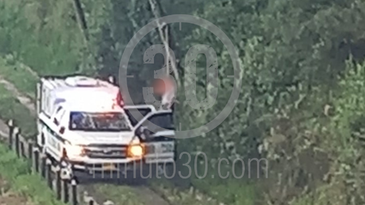 FOTOS: Colgando de un árbol y con una bolsa en la cabeza fue hallado un cuerpo al sur del Valle de Aburrá 1 suicidio
