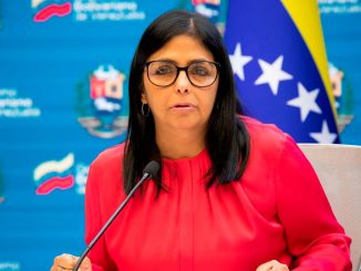 ¡Qué no insista, que no le van a dar! Venezuela denuncia la negativa del FMI de darle asistencia financiera 1 delcy rodriguez venezuela