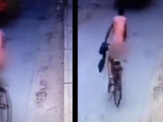 Detienen a hombre que se paseó desnudo y robó una bicicleta 1 denudo hombre bicicleta calle peru