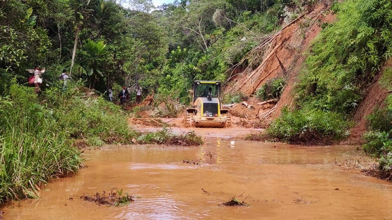 Derrumbes en San Carlos, Antioquia dejaron al menos 120 familias afectadas