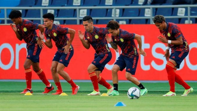 Jugadores de Colombia, en una fotografía de archivo. EFE/Mauricio Dueñas Castañeda Colombia