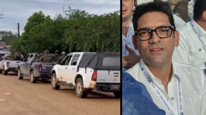 Atacan con artefacto explosivo la caravana del gobernador del Meta Atacan con artefacto explosivo la caravana del gobernador del Meta