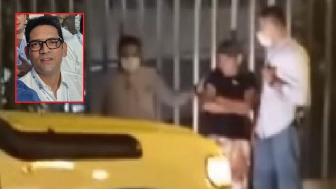 Gobernador del Meta le atravesó su camioneta a ladrones Gobernador del Meta le atravesó su camioneta a ladrones