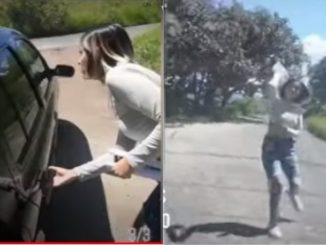 VIDEO: Hombre se enteró de que su novia le fue infiel, le preparó una sorpresa y la dejó abandonada en la carretera 1 hombre