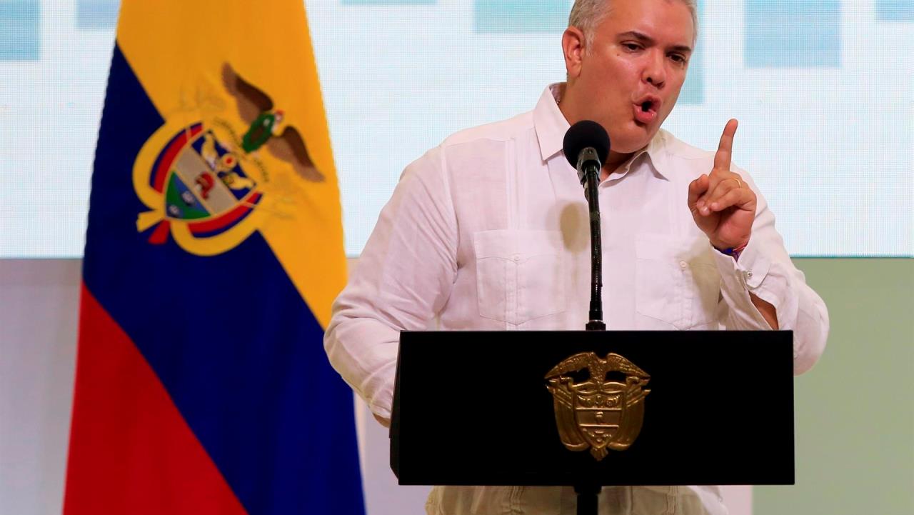 Duque pronostica que la economía colombiana crecerá por encima del 7 % en 2021