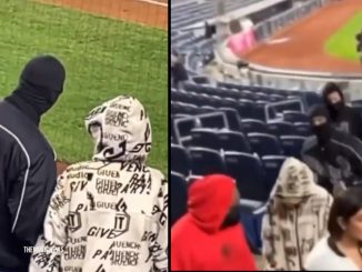 ¿Son novios de nuevo? Karol G y Anuel juntitos viendo un partido de béisbol 1 karol g anuel aa partido miami