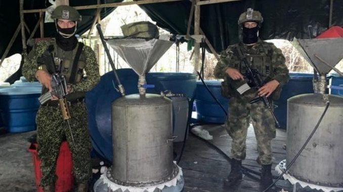 Destruyeron dos complejos de cocaína que serían de 'Los Contadores' Destruyeron dos complejos de cocaína que serían de 'Los Contadores'
