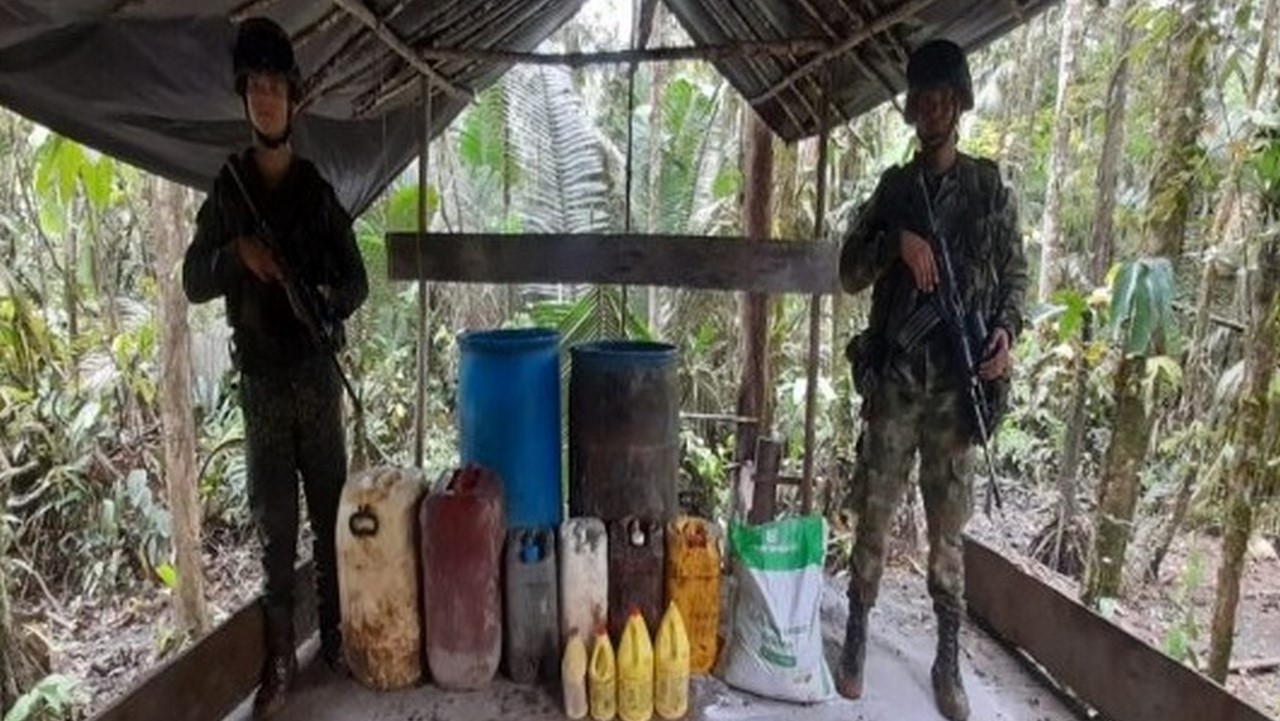 Destruyeron laboratorios de coca de GAO-r