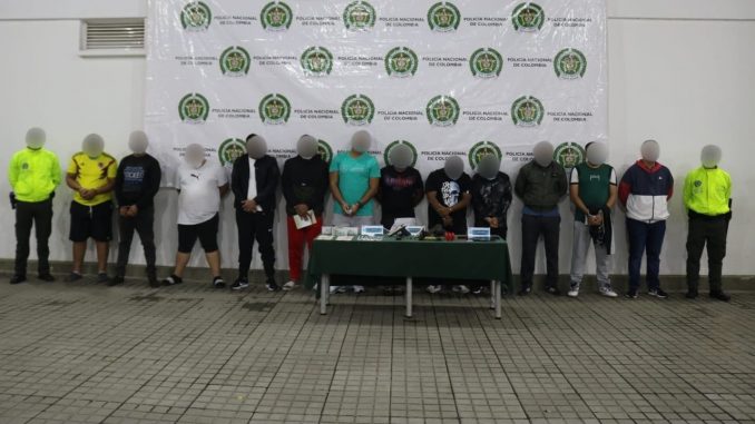 Cayó 'La Parabólica', cogieron a 14 presuntos integrantes Cayó 'La Parabólica', cogieron a 14 presuntos integrantes
