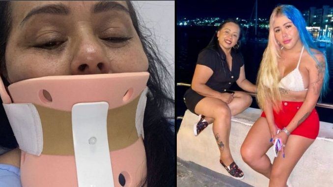 mama yina calderon accidente transito