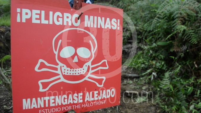Dos policías heridos al pisar una mina antipersonal en San Pedro de Urabá Dos policías heridos al pisar una mina antipersonal en San Pedro de Urabá