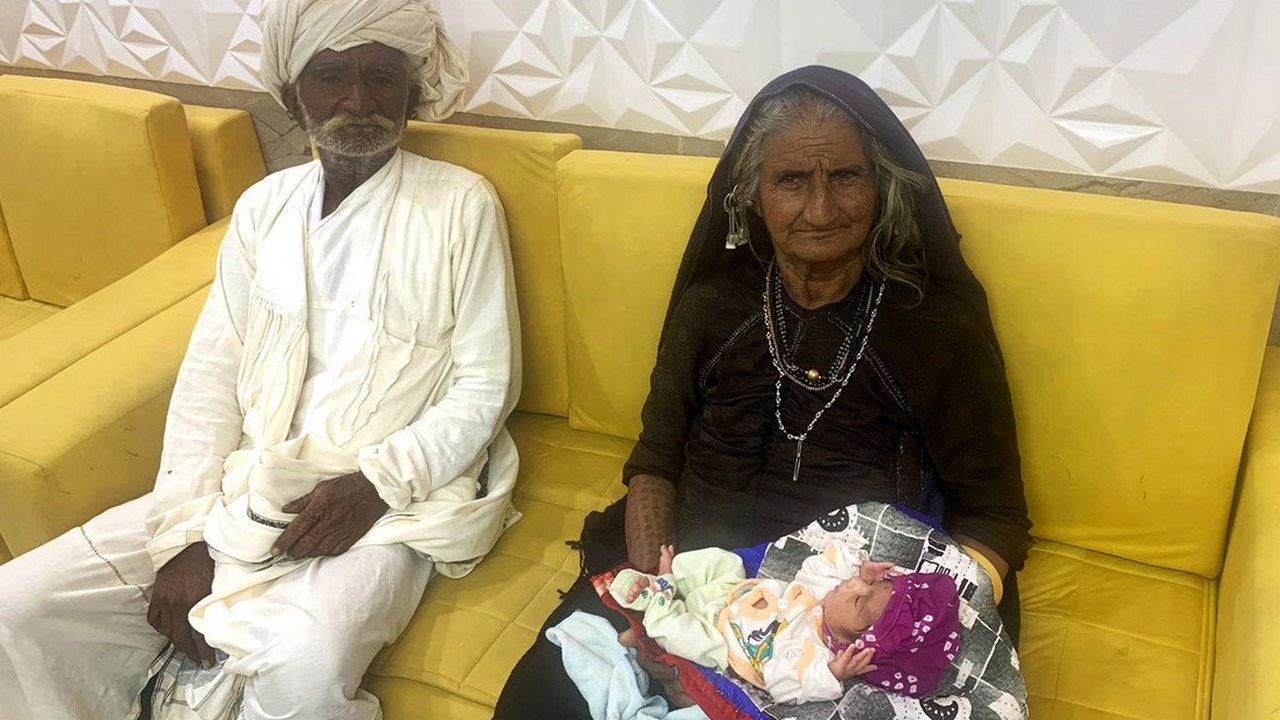 ¡Increíble! Mujer dio a luz a su primer bebé a los 70 años de edad 1 mujer
