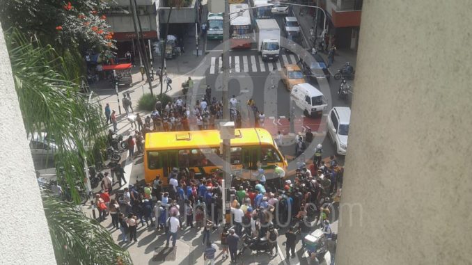 peaton muerto en el centro de medellín (2) peatón