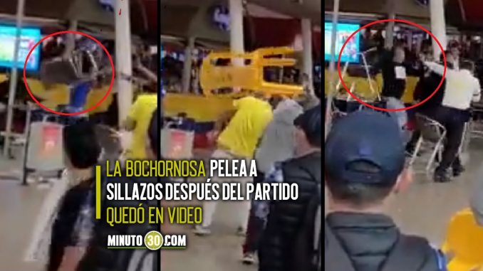 se dieron sillazos en centro comercial de Popayán se dieron sillazos en centro comercial de Popayán