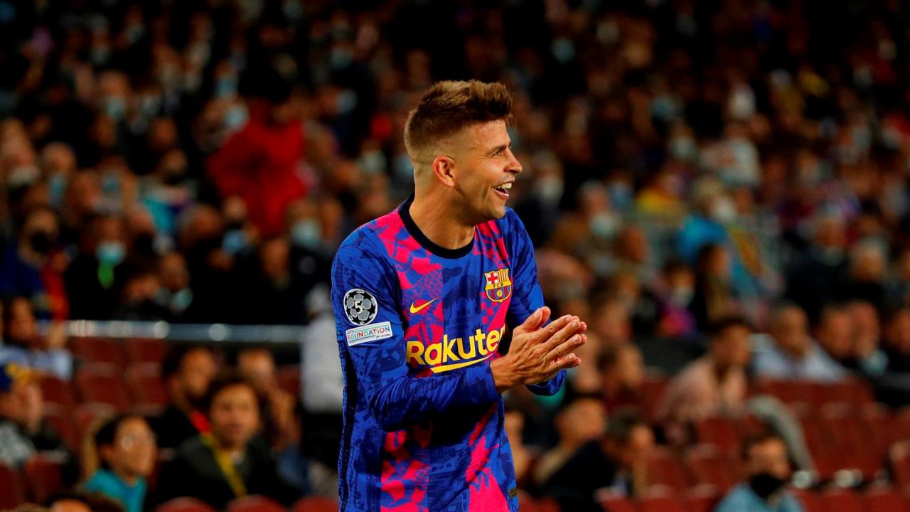 Piqué igualó a Roberto Carlos como el defensor con más goles en Champions 1 Piqué