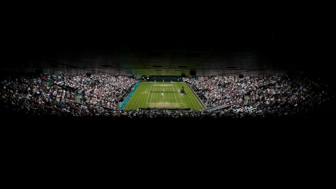 Fotografía de archivo de una vista general de un partido del torneo de Wimbledon. EPA/KERIM OKTEN amaños