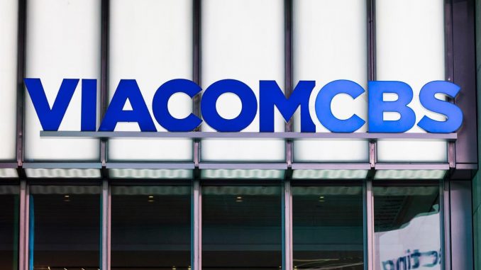 Señalización en las oficinas de Nueva York de ViacomCBS Inc., en una fotografía de archivo.EFE/Justin Lane Fox TeleColombia