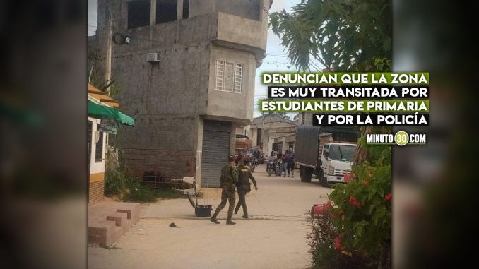 Desactivaron artefacto explosivo en plena vía pública de Ocaña Desactivaron artefacto explosivo en plena vía pública de Ocaña