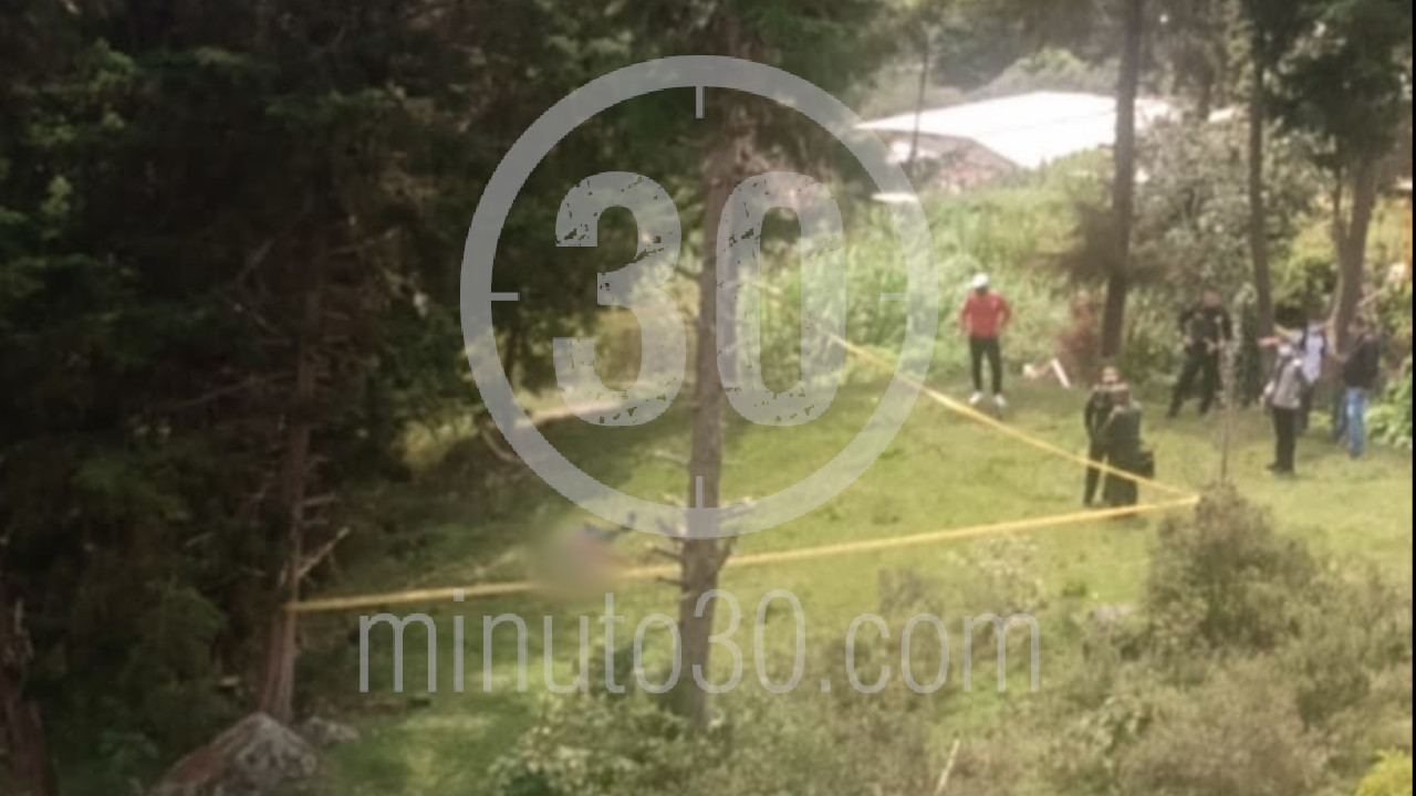 EN FOTOS: En zona boscosa de Bello encontraron un muerto 2 Bello
