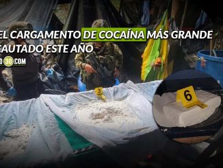 ¡No coronaron! Les pillaron al ELN 10 toneladas de cocaína 1 ¡No coronaron! Les pillaron 10 toneladas de cocaína al ELN