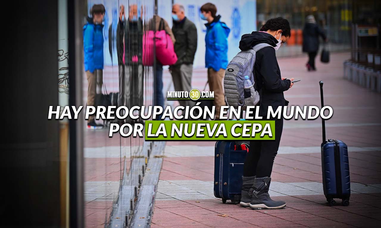 ¡Se está regando! El país que ya confirmó que tendría la variante ómicron del covid, que nació en Sudáfrica 1 ómicron