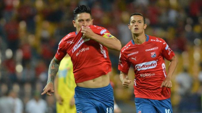 Germán Cano y Andrés Ricaurte en Independiente Medellín Germán Cano y Andrés Ricaurte en Independiente Medellín