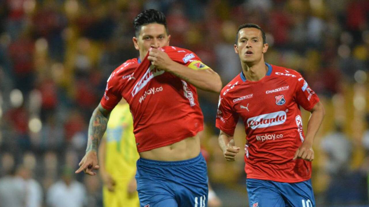Germán Cano y Andrés Ricaurte en Independiente Medellín