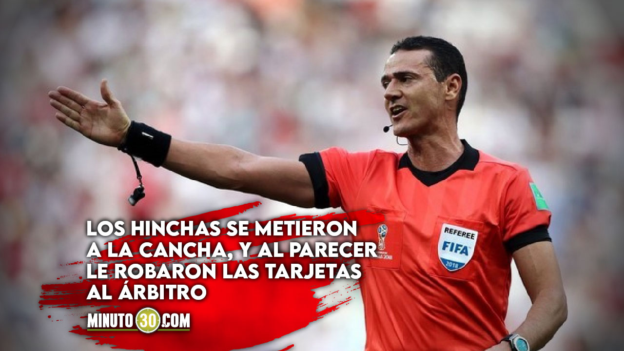 árbitro Wilmar Roldán