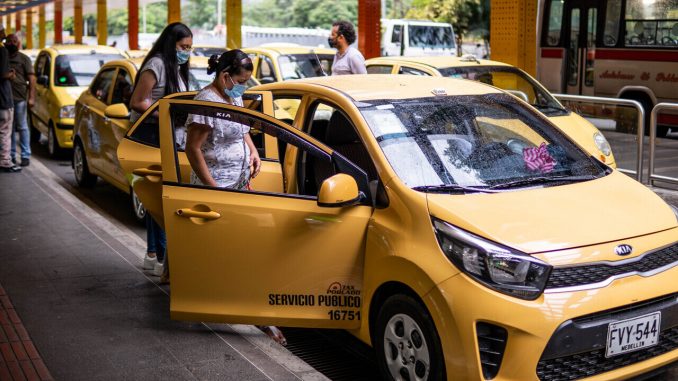 Acopio de taxis taxis