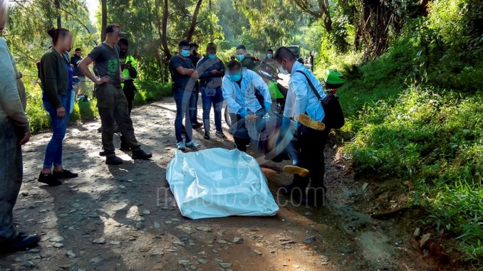 Hombre asesinado en la antigua vía a Guarne Hombre asesinado en la antigua vía a Guarne