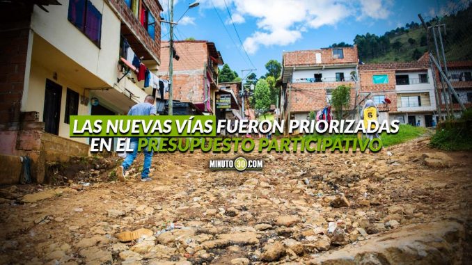 En Manrique se construirán y pavimentarán tres nuevas vías Manrique