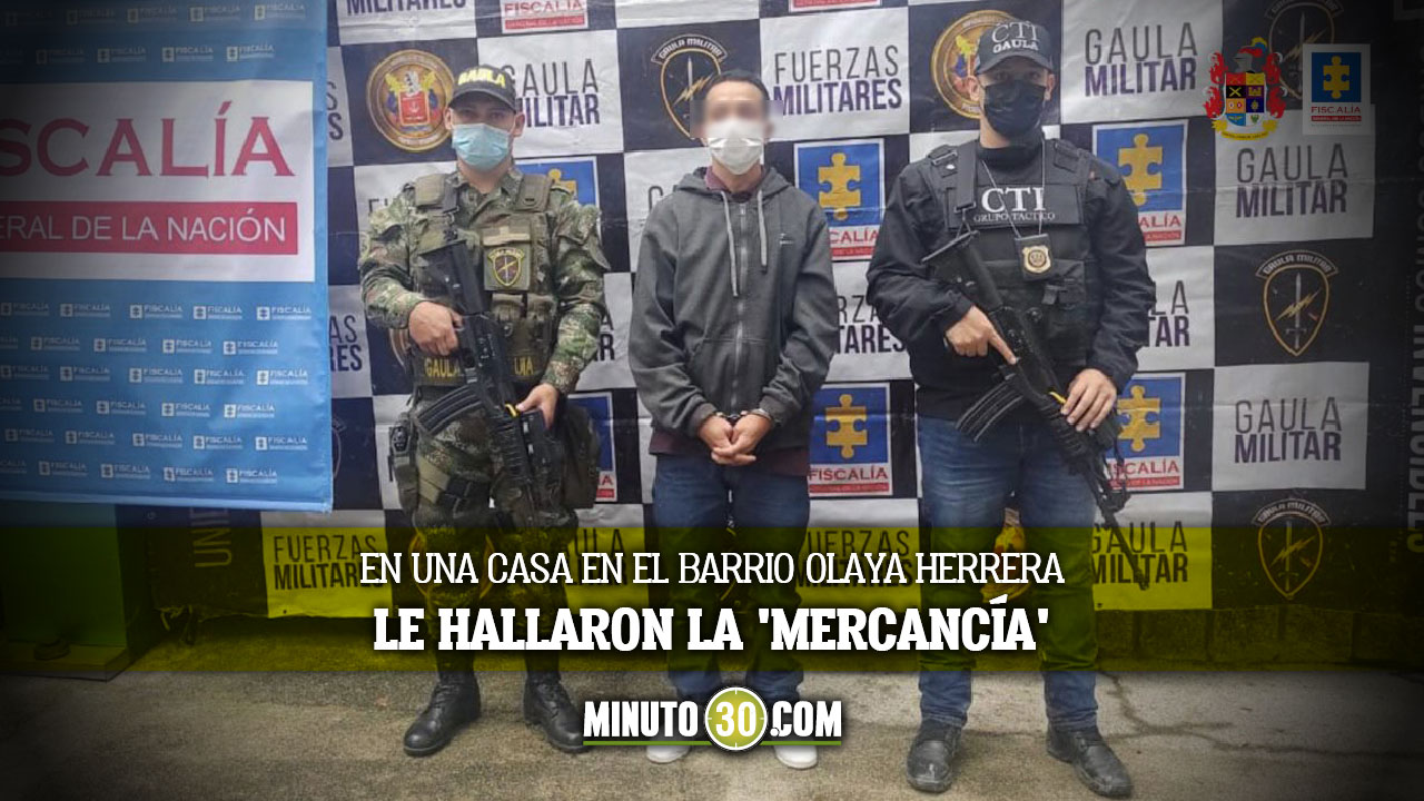 Encarcelaron a un jíbaro que tenia libertad condicional pero seguía vendiendo droga en Medellín