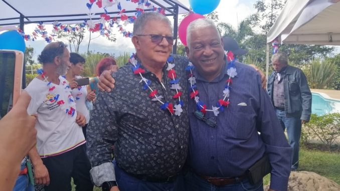 Rodrigo Granda (Farc) y José Luis Ponce Farc
