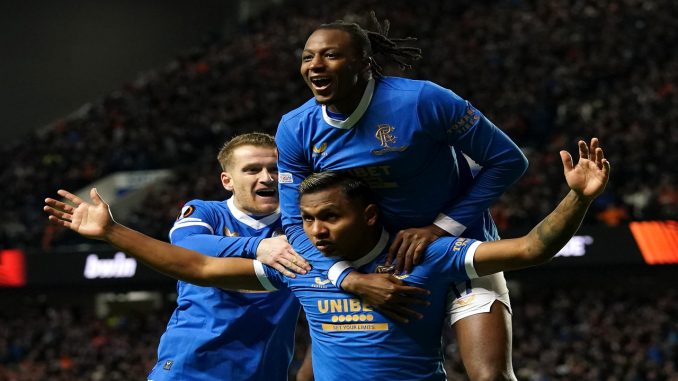 Alfredo Morelos anotó doblete con Rangers frente a Sparta Praha Alfredo Morelos anotó doblete con Rangers frente a Sparta Praha
