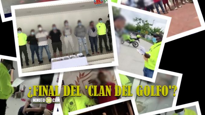 Capturaron a 90 presuntos integrantes del 'Clan del Golfo' Capturaron a 90 presuntos integrantes del 'Clan del Golfo'