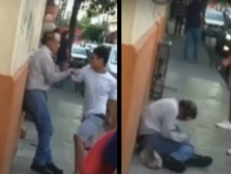 ¡Tan atrevidos! Unos 'pelados' se grabaron golpeando a un abuelito sin una aparente razón 1 ¡Tan atrevidos! Unos 'pelados' se grabaron golpeando a un abuelito sin una aparente razón
