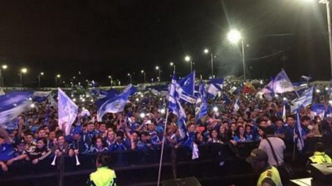 Hinchas-Millonarios Hinchas