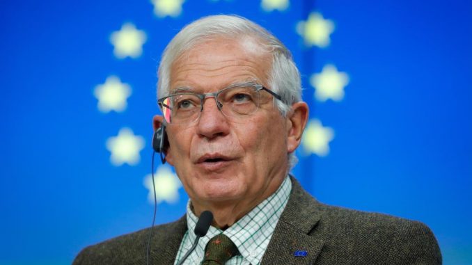El alto representante para la Política Exterior de la UE, Josep Borrell, en una imagen de archivo. EFE/EPA/STEPHANIE LECOCQ Ortega