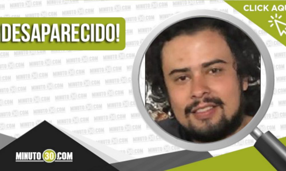 Juan Esteban Marulanda Tobón desaparecido