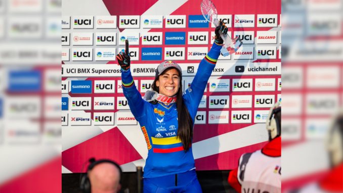 Mariana Pajón, se ratificó como la campeona del mundo Mariana Pajón, se ratificó como la campeona del mundo