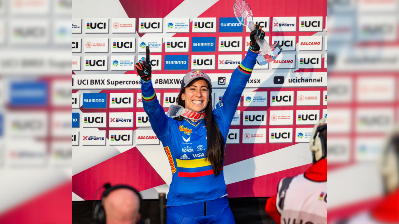 Mariana Pajón, se ratificó como la campeona del mundo