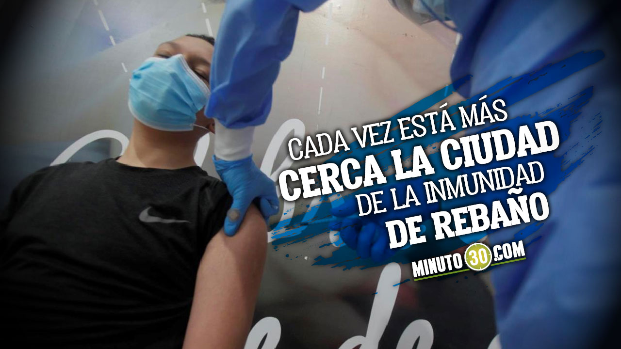 ¡Vamos ganando la batalla! Medellín ya pasó las 3 millones de vacunas contra el covid-19 aplicadas