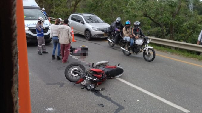 Trágico accidente en Girardota, un motociclista perdió la vida Trágico accidente en Girardota, un motociclista perdió la vida